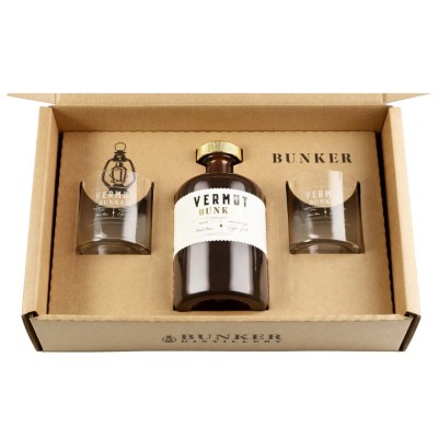 Vermut BUNKER 75cl. + 2 glasses